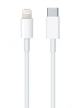 APPLE καλώδιο USB Type-C σε Lightning MKQ42ZM-A, 2m, λευκό - Καλώδια