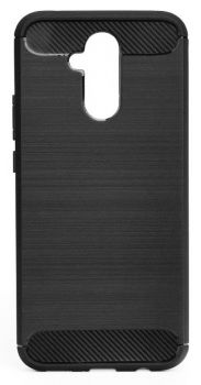 POWERTECH Θήκη Carbon Flexible MOB-1213 για Huawei Mate 20 Lite, μαύρη - Mobile cases