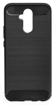 POWERTECH Θήκη Carbon Flexible MOB-1213 για Huawei Mate 20 Lite, μαύρη - Mobile cases