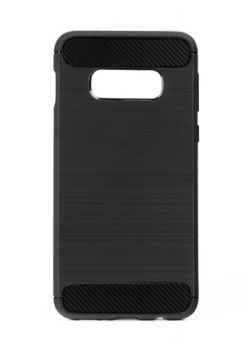 POWERTECH Θήκη Carbon Flex MOB-1230 για Samsung Galaxy S10e, μαύρη - Mobile cases