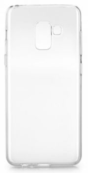 POWERTECH Θήκη Clear 0.5mm TPU για SAMSUNG Galaxy A8 2018, διάφανη - Mobile cases