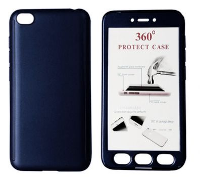 POWERTECH Θήκη Body 360° με Tempered Glass για Xiaomi Redmi Go, μπλε - Mobile cases