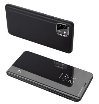 POWERTECH θήκη Clear view MOB-1514, Xiaomi Mi 10 Lite, μαύρη - Mobile cases