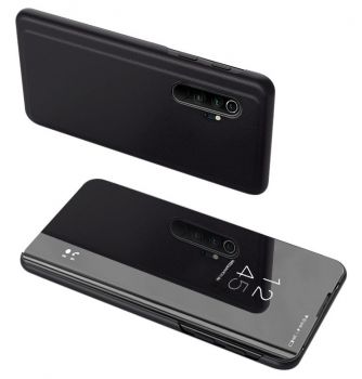 POWERTECH θήκη Clear view MOB-1550, Xiaomi Mi Note 10 Lite, μαύρη - Mobile cases