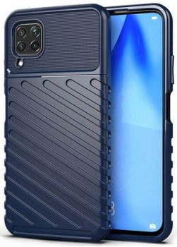 POWERTECH Θήκη Carbon MOB-1587 για Huawei P40 Lite, μπλε - Mobile cases