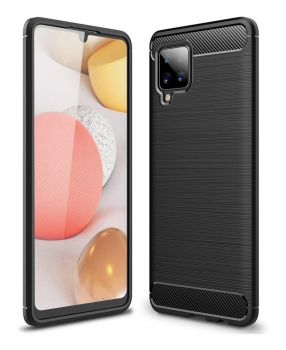 POWERTECH θήκη Carbon Flex MOB-1591 για Samsung Galaxy  A42 5G, μαύρη - Mobile cases