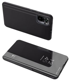 POWERTECH θήκη Clear view MOB-1607, Xiaomi Redmi Note 10 Pro, μαύρη - Mobile cases