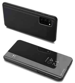 POWERTECH θήκη Clear View MOB-1616 για Samsung Galaxy A32 5G, μαύρη - Mobile cases