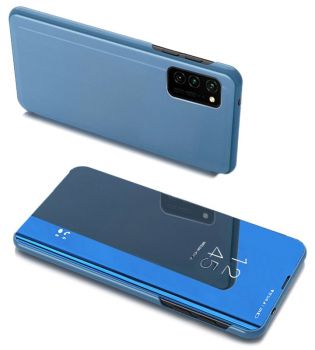 POWERTECH θήκη Clear View MOB-1617 για Samsung Galaxy A32 5G, μπλε - Mobile cases