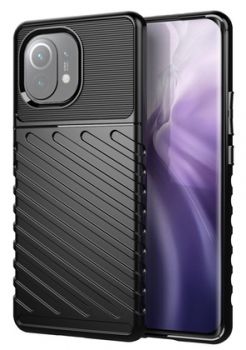 POWERTECH Θήκη Thunder MOB-1634 για Xiaomi Mi 11, μαύρη - Mobile cases