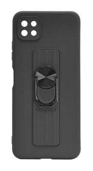 POWERTECH θήκη Ring MOB-1687 για Samsung A22 5G, μαύρη - Mobile cases