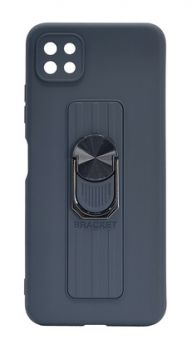 POWERTECH θήκη Ring MOB-1688 για Samsung A22 5G, μπλε - Mobile cases