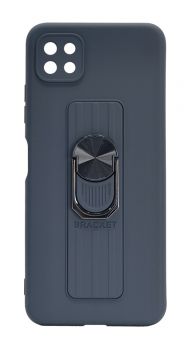 POWERTECH θήκη Ring MOB-1688 για Samsung A22 5G, μπλε - Mobile cases