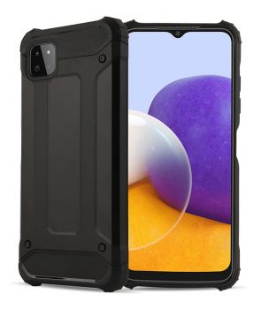 POWERTECH Θήκη Hybrid Armor MOB-1703 για Samsung A22 5G, μαύρη - Mobile cases