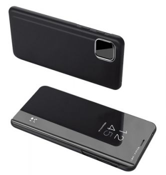 POWERTECH θήκη Clear view MOB-1706 για Xiaomi Mi 11, μαύρη - Mobile cases