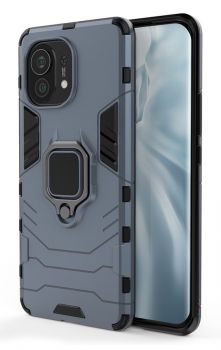 POWERTECH Θήκη Ring Armor MOB-1712 για Xiaomi Mi 11, μπλε - Mobile cases
