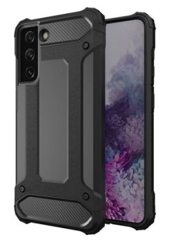 POWERTECH Θήκη Armor Carbon MOB-1724 για Samsung S22 Plus, μαύρη - Mobile cases