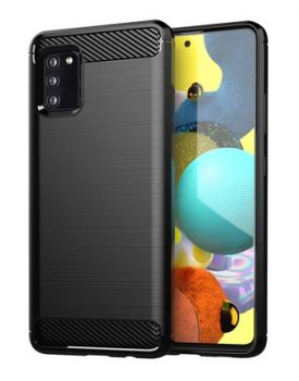 POWERTECH θήκη Carbon MOB-1727 για Samsung A03S, μαύρη - Mobile cases
