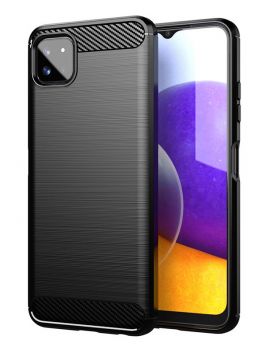 POWERTECH θήκη Carbon MOB-1729 για Samsung A22 5G, μαύρη - Mobile cases