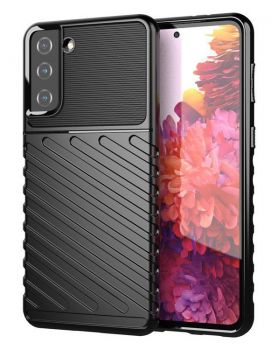 POWERTECH Θήκη Thunder MOB-1735 για Samsung S22 Plus, μαύρη - Mobile cases