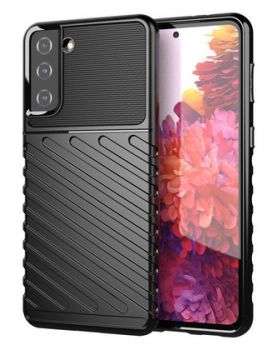 POWERTECH Θήκη Thunder MOB-1735 για Samsung S22 Plus, μαύρη - Mobile cases