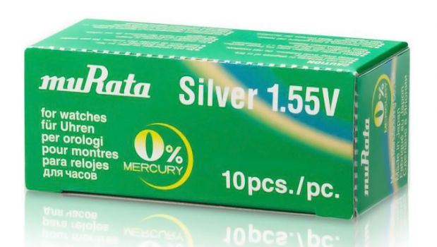 MURATA μπαταρία Silver Oxide για ρολόγια SR927, 1.55V, No395/399, 10τμχ - Alkaline / Rechargeable batteries
