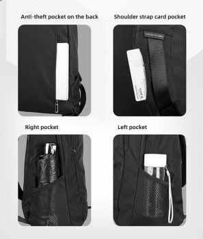 MARK RYDEN τσάντα πλάτης MR9491, με θήκη laptop 15.6