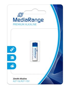 MEDIARANGE Premium αλκαλική μπαταρία A27 6LR27, 12V, 1τμχ - Alkaline / Rechargeable batteries