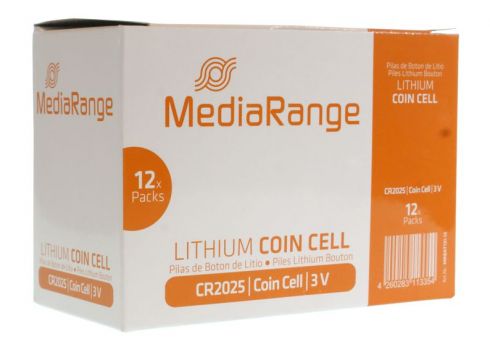 MEDIARANGE μπαταρίες λιθίου CR2025, 3V, 4τμχ - Alkaline / Rechargeable batteries