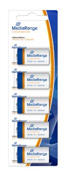 MEDIARANGE μπαταρίες λιθίου CR123A, 3V, 5τμχ - Alkaline / Rechargeable batteries