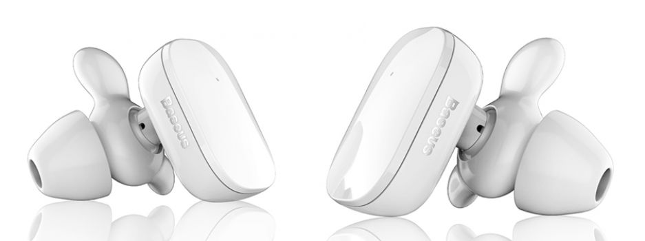 BASEUS earphones Encok W02 NGW02-02, true wireless, λευκά - Earphones - Bluetooth