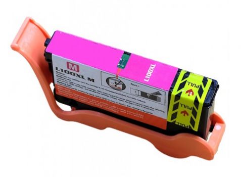 G & G Συμβατό InkJet για Lexmark 100 XL, 9.6ml, Magenta - Toner - Inkjet