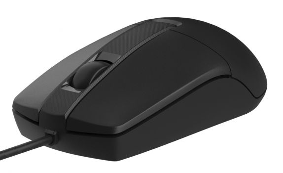 A4TECH ενσύρματο ποντίκι OP-330S, 1200DPI, 3 αθόρυβα πλήκτρα, μαύρο - Περιφερειακά PC