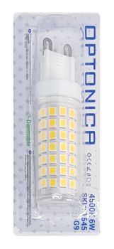 OPTONICA LED λάμπα 1645, 6W, 4500K, G9, 550lm, dimmable - Lighting