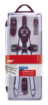 MP σετ διαβήτη PA125, 4τμχ, μεταλλικός - Office Supplies