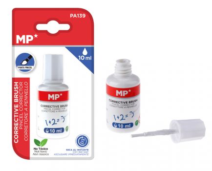 MP διορθωτικό υγρό με πινέλο PA139, 10ml - Office Supplies