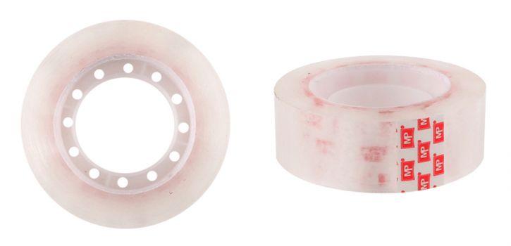 MP κολλητική ταινία PA500, διάφανη, 18mm, 30m, 2τμχ - Office Supplies