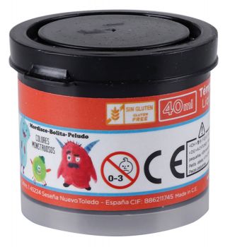 MP τέμπερα ζωγραφικής PP610-13, 40ml, μαύρη - Office Supplies