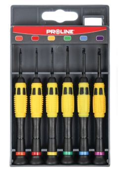PROLINE σετ κατσαβίδια ακριβείας 10226, 6τμχ - Screwdrivers