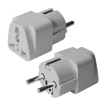 POWERTECH αντάπτορας ρεύματος PT-1001, German type/universal, 16A, 7τμχ - Headlamps - Surges - Reels