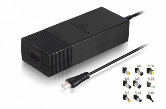 POWERTECH φορτιστής laptop PT-372, Universal, 90W, 9 Tips - Laptop chargers