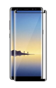 POWERTECH Tempered Glass 3D, mini, Full glue, για Samsung Note 8, Black - Tempered Glass