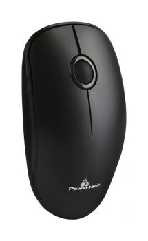 POWERTECH Ασύρματο ποντίκι, Οπτικό, 1200DPI, μαύρο - Περιφερειακά PC
