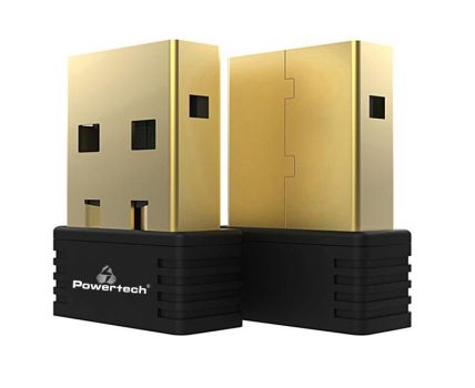 POWERTECH Wireless USB nano adapter, 150Mbps, 2.4GHz, MT7601 - Networking