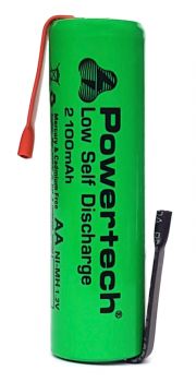 POWERTECH επαναφορτιζόμενη μπαταρία PT-792 2100mAh, AΑ HR6, 1τμχ - Alkaline / Rechargeable batteries