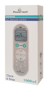 POWERTECH Χειριστήριο κλιματιστικού PT-835, universal 1000 σε 1 - Image - Audio