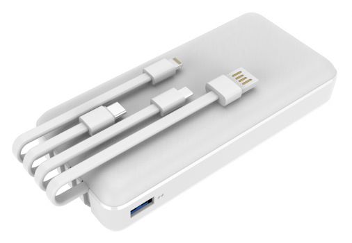 POWERTECH Power Bank PT-979 20000mAh, 4x Output, PD 20W & QC 18W, λευκό - Power Bank