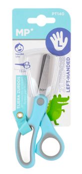 MP ψαλίδι χαρτιού PT113 για αριστερόχειρες, μεταλλική λεπίδα, 13cm, μπλε - Office Supplies