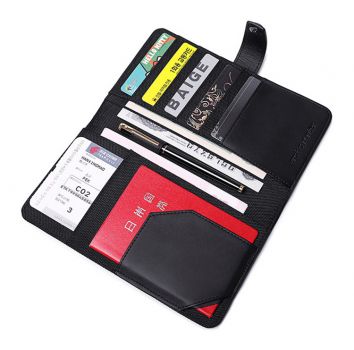 ARCTIC HUNTER πορτοφόλι & mini organizer Q0010, αδιάβροχο, μαύρο - Bags - Wallets