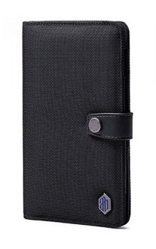 ARCTIC HUNTER πορτοφόλι & mini organizer Q0010, αδιάβροχο, μαύρο - Bags - Wallets